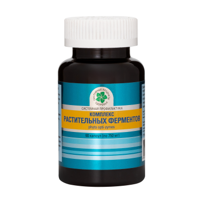 Комплекс растительных ферментов, 60 таб.