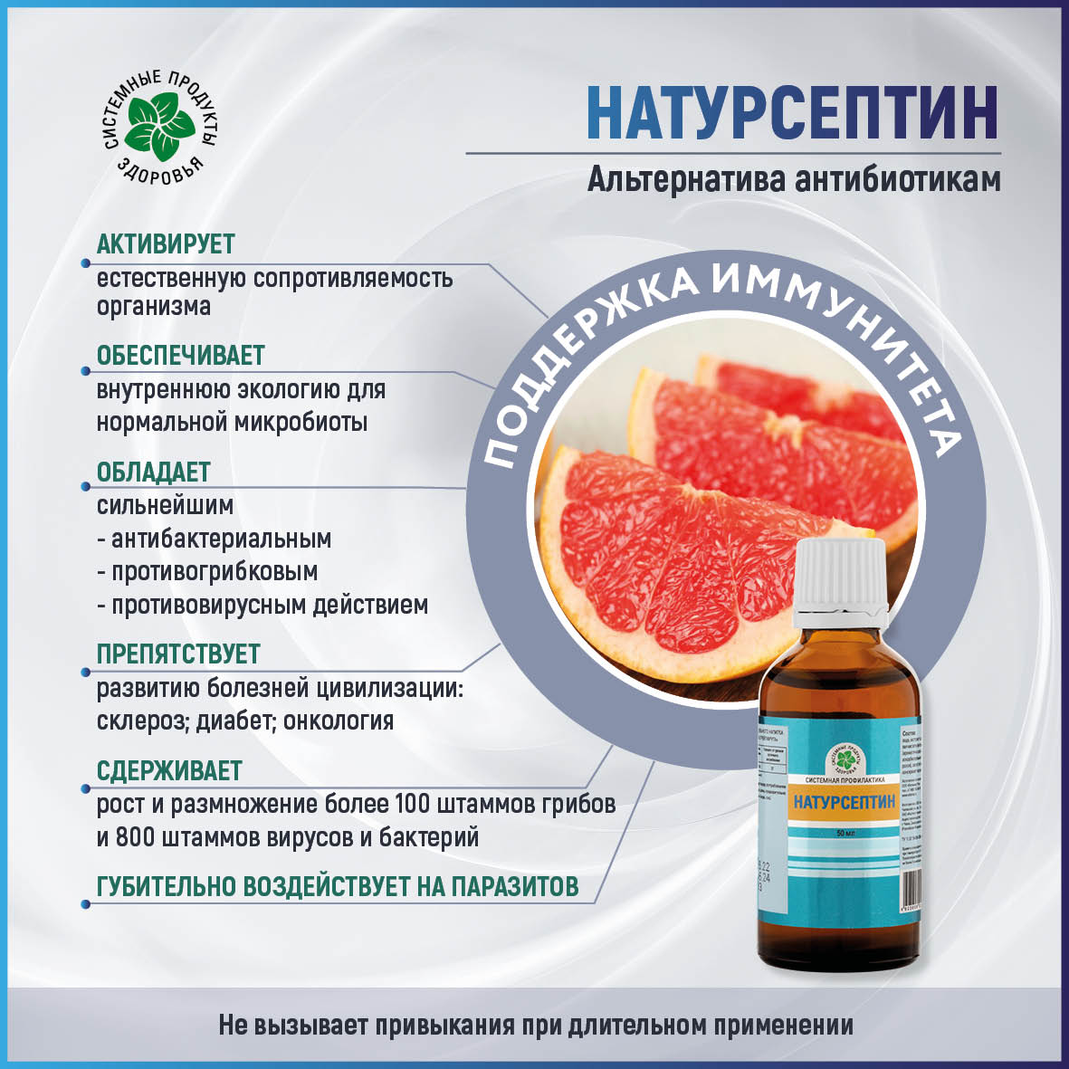 Натурсептин, 50 мл.