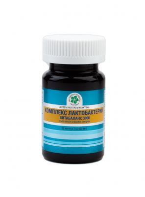 Комплекс лактобактерий Витабаланс 3000, 30 капс.