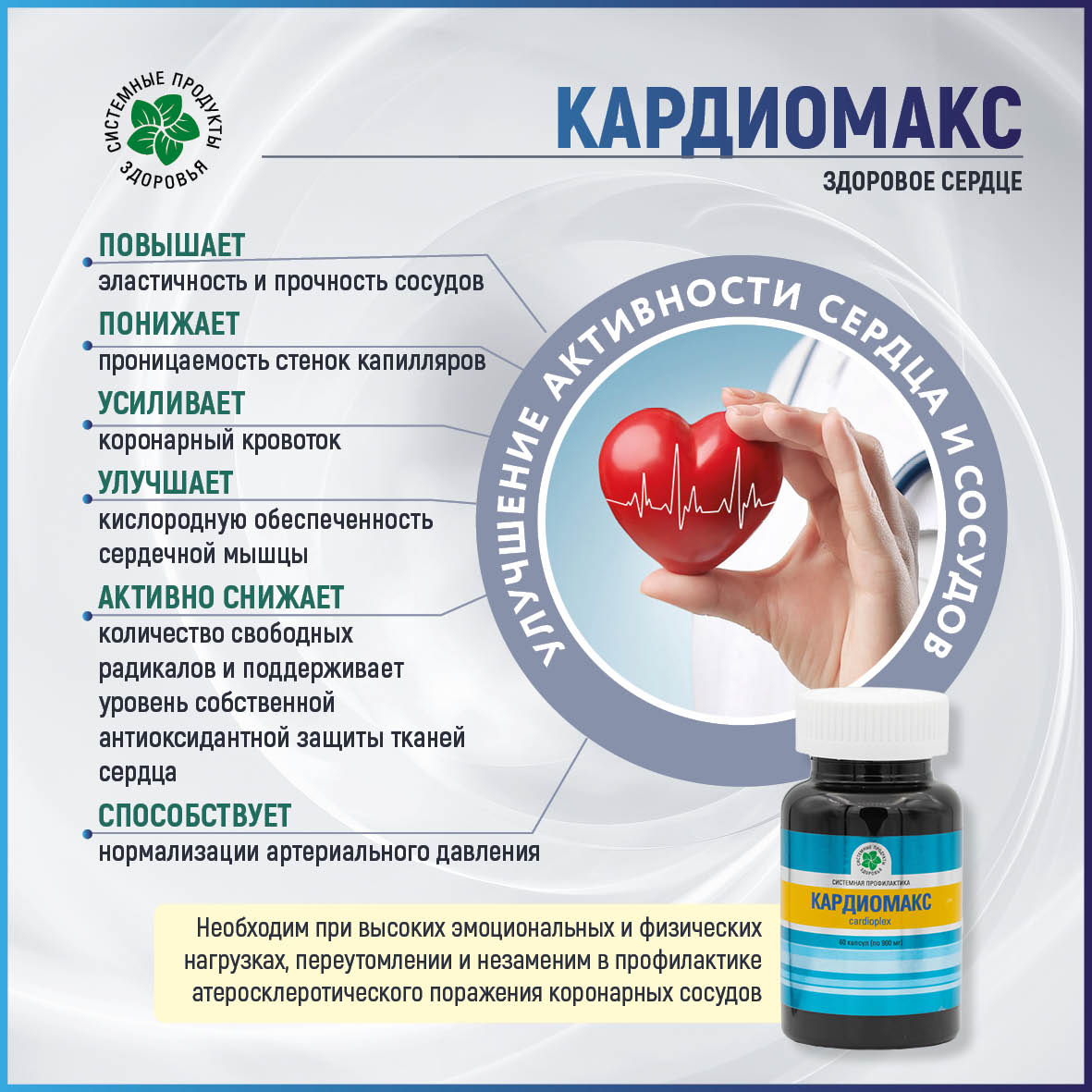 Кардиомакс, 60 капс.